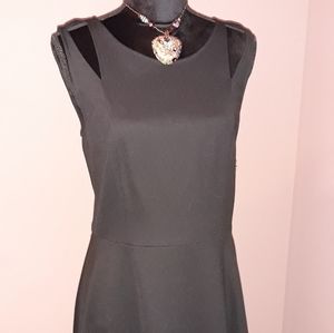 Elegant Peek-a-boo sleeveless dress
